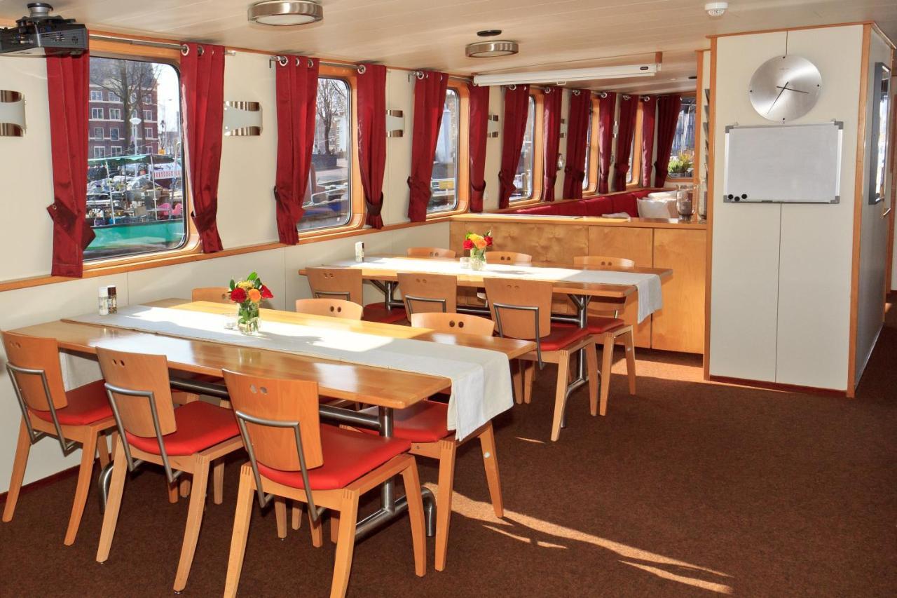 Hotelboat Fleur Amsterdam Exterior photo