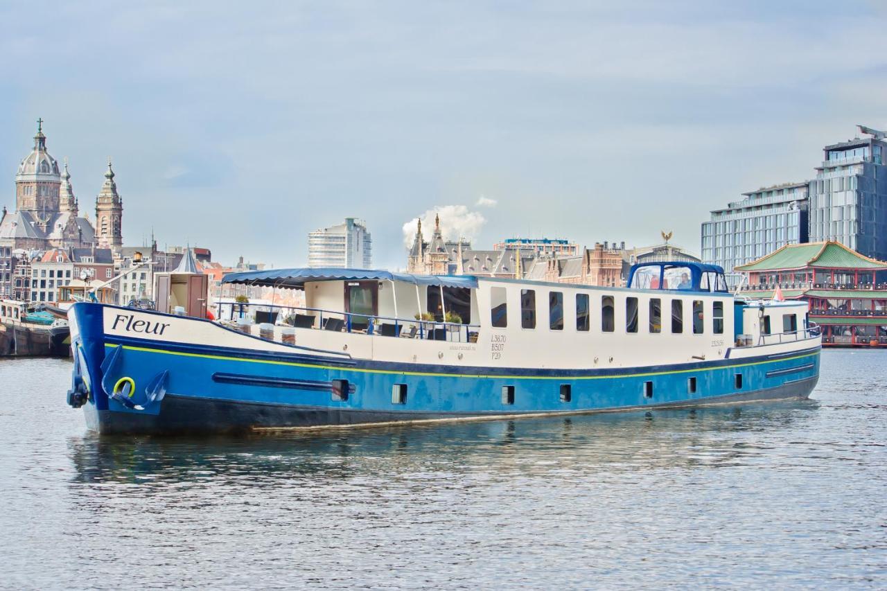 Hotelboat Fleur Amsterdam Exterior photo