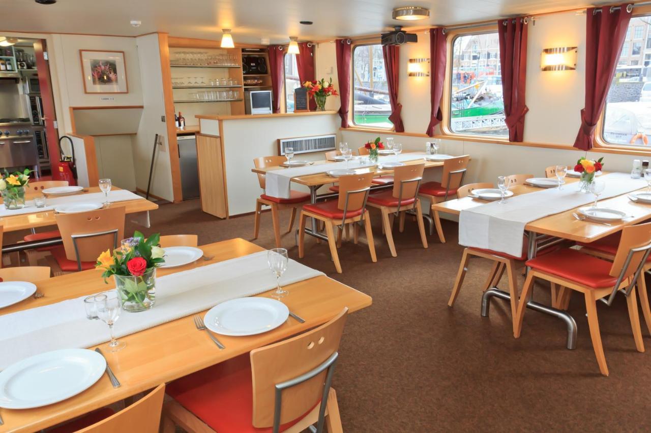Hotelboat Fleur Amsterdam Exterior photo